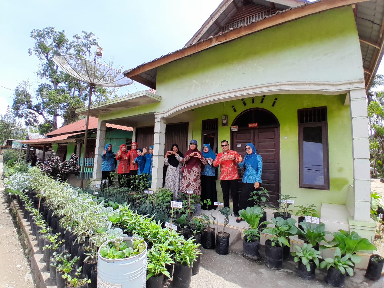 Gerakan Tanam Cabai Serentak di Pekarangan Rumah
